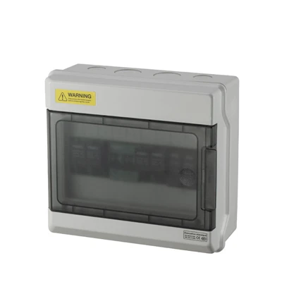 1000V Solar Pv Combiner Box 6 stringhe in ingresso e 2 stringhe in uscita