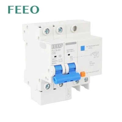 2p FLCB-63 RCCB RCD Tipo C 10KA 63A