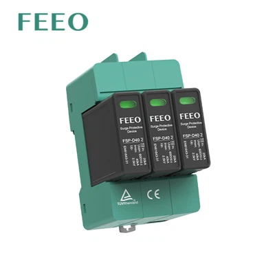 Dispositivo di protezione da sovratensione CC CC SPD di alta qualità2 3P 1000 V CC